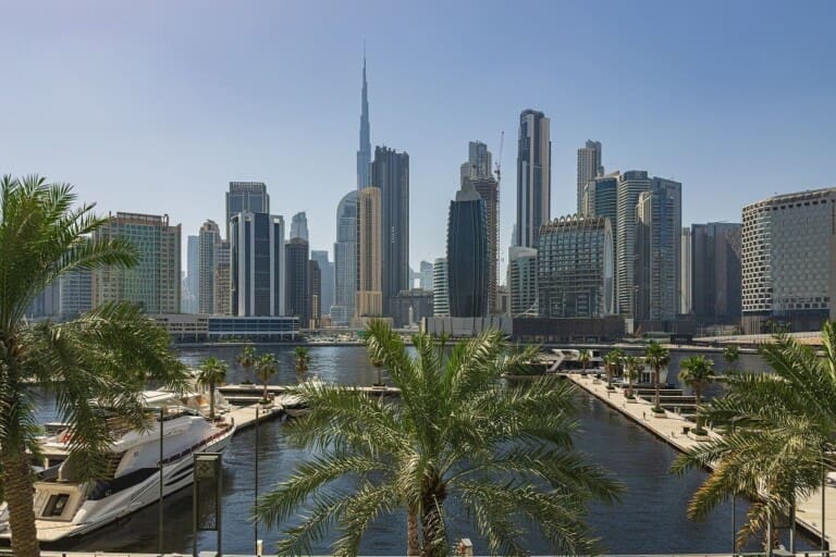 view of dubai skyline including the burj khalifa 2025 02 10 06 25 10 utc